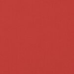 vidaXL Coussin de palette rouge 120x40x12 cm tissu