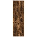vidaXL Buffet haut chêne fumé 45x41x124 cm bois d'ingénierie
