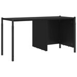 vidaXL Bibliothèque noir 72x28x172 cm bois d'ingénierie
