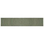 vidaXL Tapis de surface Vert olive 60 x 400 cm Jute