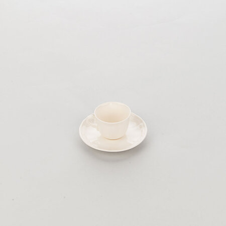 Tasse à café en porcelaine décorée taranto 230 à 350 ml - lot de 6 - stalgast - porcelaine x55mm