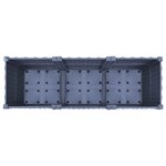 vidaXL Lit surélevé 120x40x38 cm Polypropylène