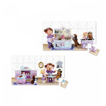 Puzzle Janod 24 pieces -Lola joue a la dinette