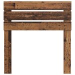 vidaXL Tête de lit Bois Ancien 80 cm Bois d'ingénierie