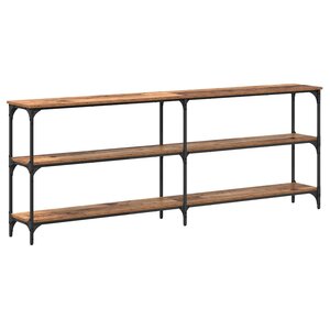 vidaXL Table console Bois Ancien 200 x 29 x 75 cm