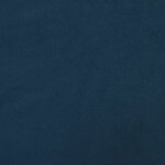 vidaXL Chaise pivotante de bureau Bleu Velours