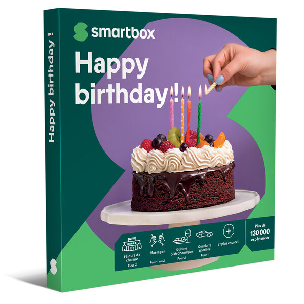 SMARTBOX - Coffret Cadeau Happy birthday ! -  Multi-thèmes