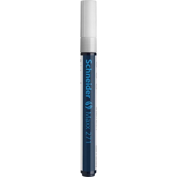 Marqueur peinture Maxx 271 Pte Ogive 1-2 mm Blanc SCHNEIDER