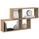 vidaXL Étagère murale chêne artisanal 100x18x53 cm bois d'ingénierie