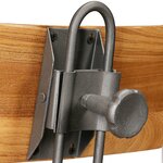 vidaXL Chaises de bar lot de 2 teck massif de récupération