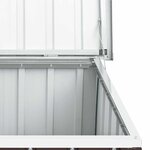 vidaXL Coffre de rangement de jardin Marron 129x67x65 cm