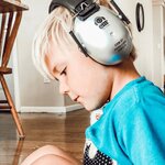 Casque anti bruit pour enfant  gris  ems