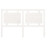 vidaXL Tête de lit Blanc 155 5x4x100 cm Bois massif de pin