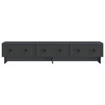 vidaXL Meuble TV 147 x 34 5 x 30 cm Noir Bois d'ingénierie