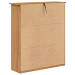 vidaXL Hutch "ASKIM" 91x30x104 cm Bois massif de pin