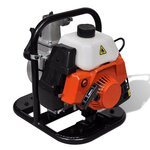 vidaXL Pompe à eau à 2 temps à essence 1 2 kW 0 95 L