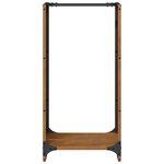 VidaXL Étagère à bois 40x30x80 cm acier résistant aux intempéries