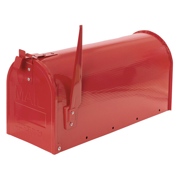 Boîte aux lettres style Américain en acier  USA Mail D-USA/R  Rouge