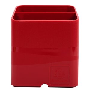 Pot À Crayons Pen-cube Iderama - Rouge Carmin - Exacompta