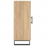 vidaXL Buffet Chêne sonoma 34 5x34x90 cm Bois d'ingénierie