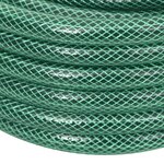 vidaXL Tuyau d'arrosage avec jeu de raccords vert 0 5" 30 m PVC