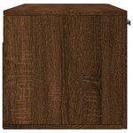 vidaXL Armoire murale chêne marron 100x36 5x35 cm bois d'ingénierie