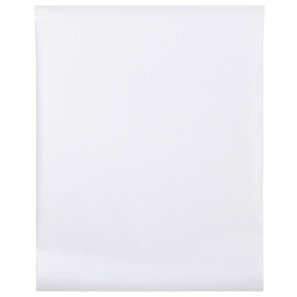 vidaXL Film pour fenêtre dépoli blanc 45x1000 cm PVC