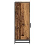 vidaXL Cabinet de salle de bain Bois ancien 35 x 37.5 x 100 cm