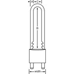 Master Lock Cadenas avec manille réglable Laiton massif 50 mm 1950EURD