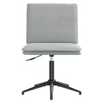 vidaXL Chaises à manger lot de 2 Gris clair Velours