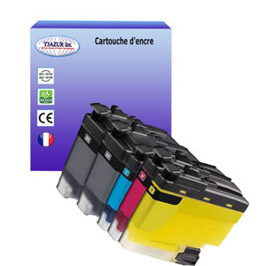 T3AZUR- 5x Cartouches compatibles avec Brother MFC-J5340DW  MFC-J5345DW  MFC-J5740DW  MFC-J6540DW  MFC-J6940DW  LC422XL