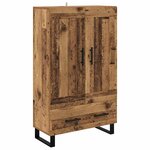 vidaXL Haut Armoire Bois Ancien 69 5 x 31 x 115 cm Bois d'ingénierie
