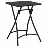 vidaXL Table bistrot Anthracite 55 x 55 x 72 5 cm