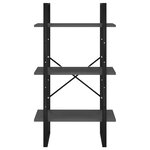 vidaXL Étagère de rangement gris 60x30x105 cm bois d'ingénierie