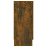 vidaXL Buffet Chêne fumé 120x30 5x70 cm Bois d'ingénierie