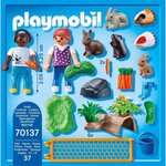 Playmobil 70137 - country la ferme - enfants avec petits animaux