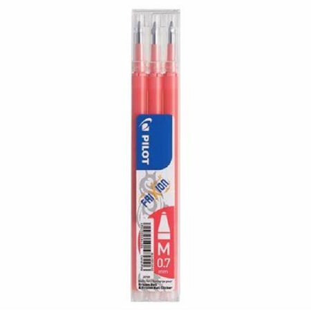 Pilot Chaleur - De Friction De La Ligne De Milieu Frixion Effaçable Recharge Bille Roulante Pointe 0.7mm - Rose Corail