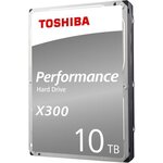 TOSHIBA - Disque dur Interne - X300 - 10To - 7 200 tr/min - 3.5 (HDWR11AEZSTA)