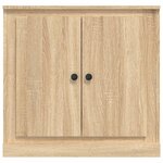 vidaXL Buffet chêne sonoma 70x35 5x67 5 cm bois d'ingénierie
