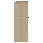 vidaXL Armoire de rangement avec étagère Beige 100 x 36 x 102 cm Rotin