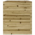 vidaXL Jardinière 90x60x68 5 cm bois de pin imprégné