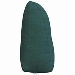 vidaXL Coussin de Dos Vert foncé 60 x 24 x 50 cm tissu