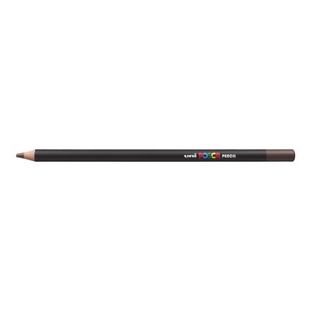 Crayon de couleur posca pencil kpe200 mf marron foncé x 6 posca