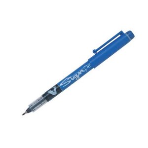 Stylo feutre V Sign Pen Pte moyenne 0,6 mm Bleu PILOT