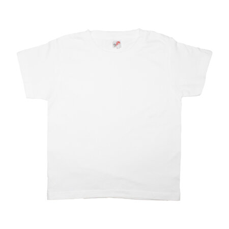 T-shirt en coton blanc taille enfant 6 ans (116 cm)