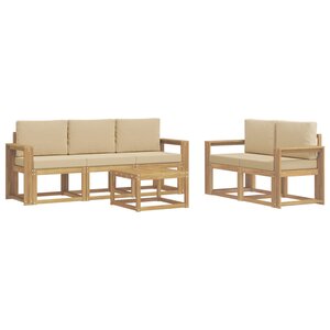 vidaXL Ensemble de canapés d'extérieur 6 pc