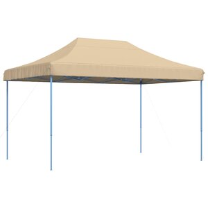 vidaXL Tente de fête 292 x 440 x 315 cm Beige Tissu Oxford