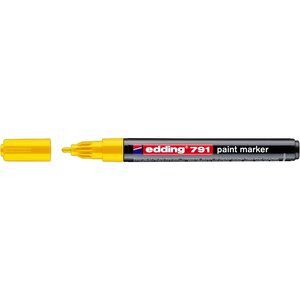 Marqueur Peinture 791 jaune 1-2 mm x 10 EDDING