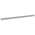 vidaXL Lambrequin pour cadre de 5 m en Vert et Blanc 4.8x0.2 m