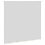 vidaXL Store enrouleur occultant blanc cassé 150x150 cm largeur tissu